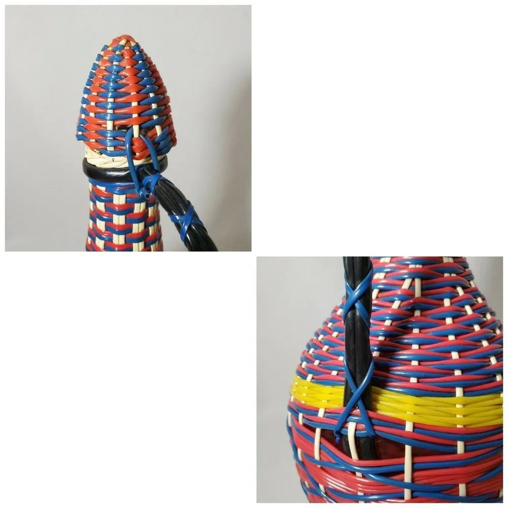 Vintage VIRESA Glass Demijohn Bottle Wine Decanter - Picture 8 of 11